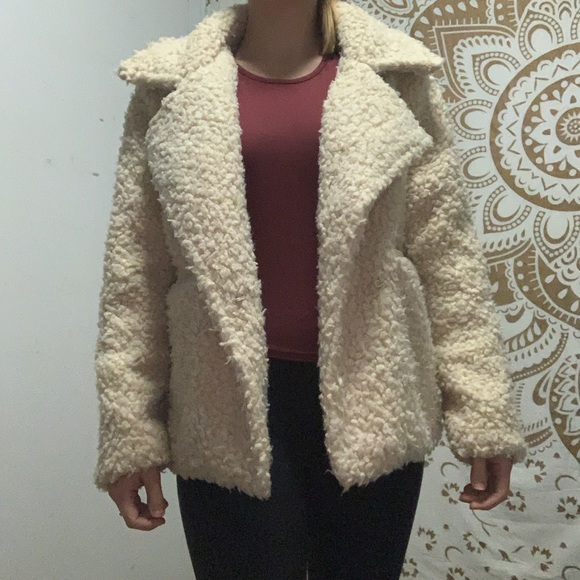 Teddy Bear Sherpa Coat - Picture 5 of 5